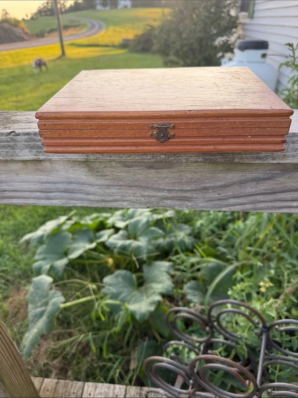 Vintage solid wooden